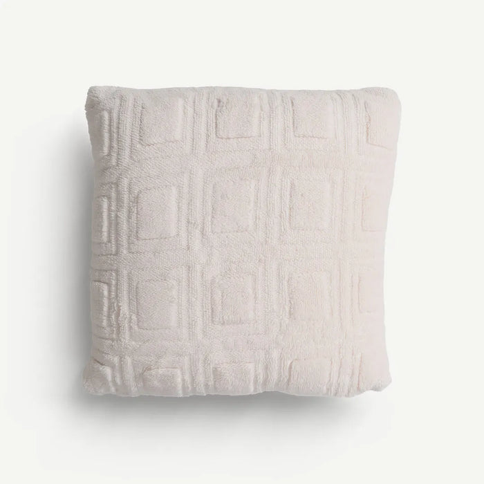 Ronie Filled Cushion Ivory- 45x45cm