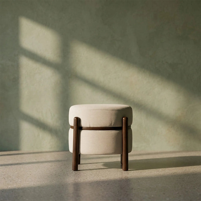 Rosanna Stool with Storage Cream