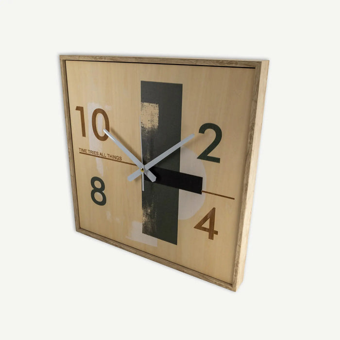Saea Square Wall Clock - 40cm