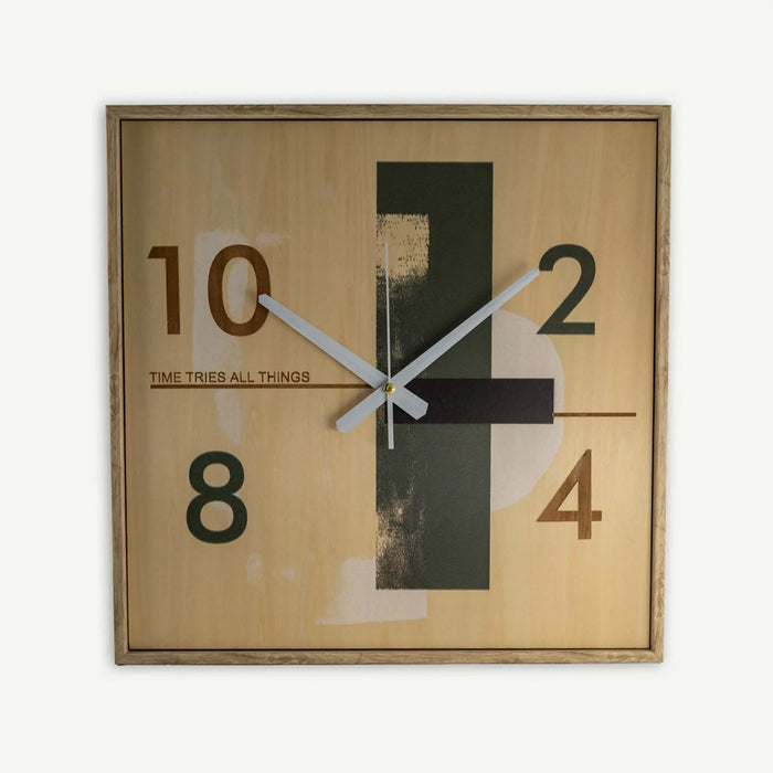 Saea Square Wall Clock - 40cm