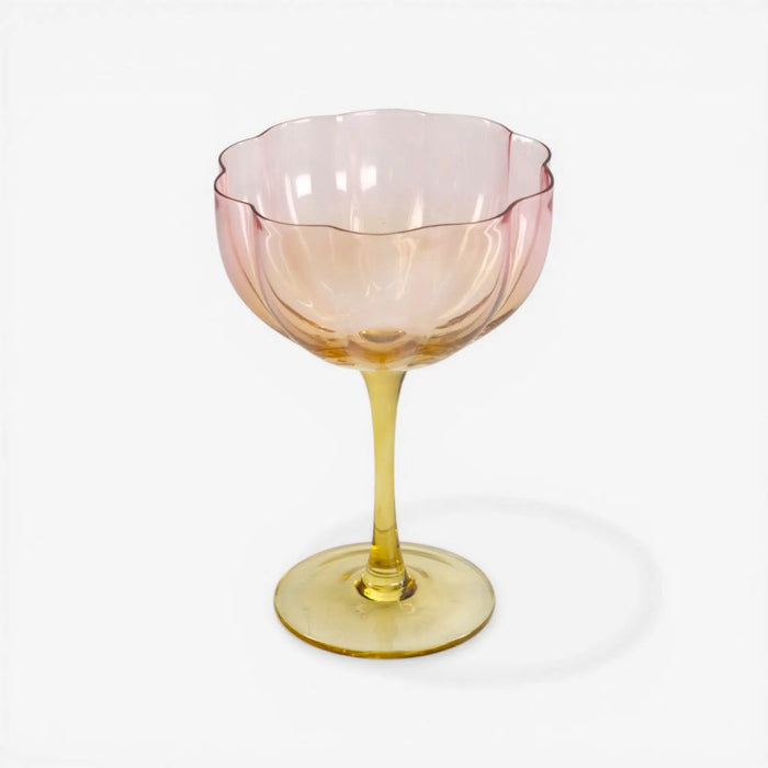 Safwa Glass Set of 4pcs - 230ml - Pink