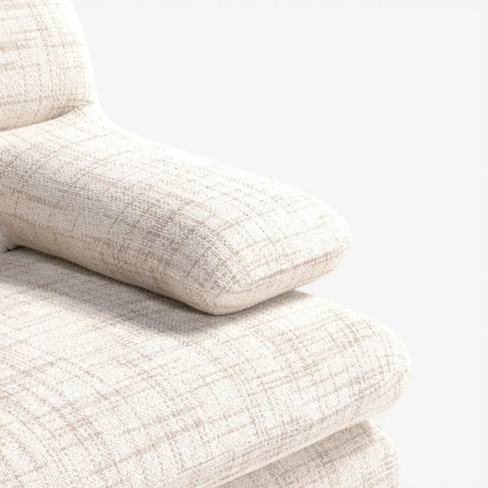 Salif 3 Seater Sofa Ecru