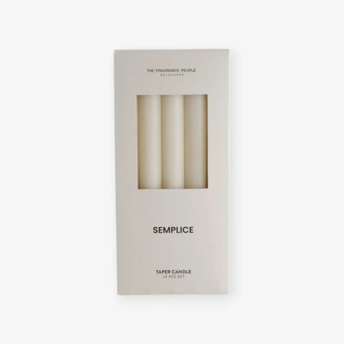 Semplice Taper Candle - 10pcs