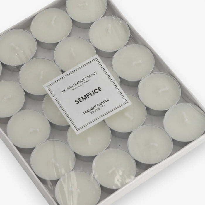 Semplice Tealight Candle - 20pcs