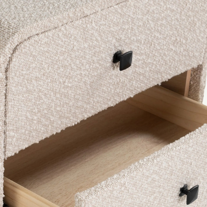 Soho Bedside Table Beige