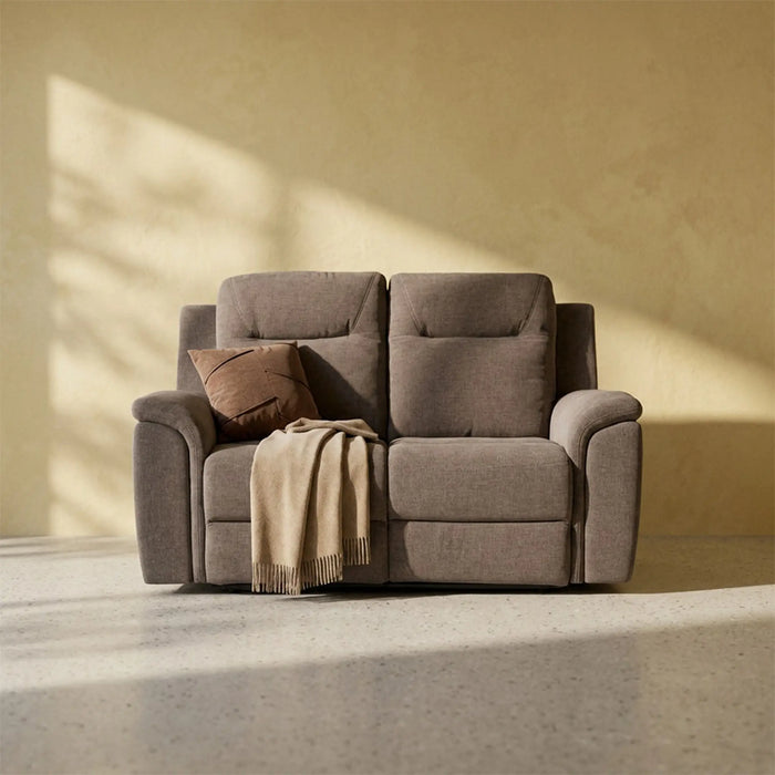 Sunder 2 Seater Recliner Sofa Mocha