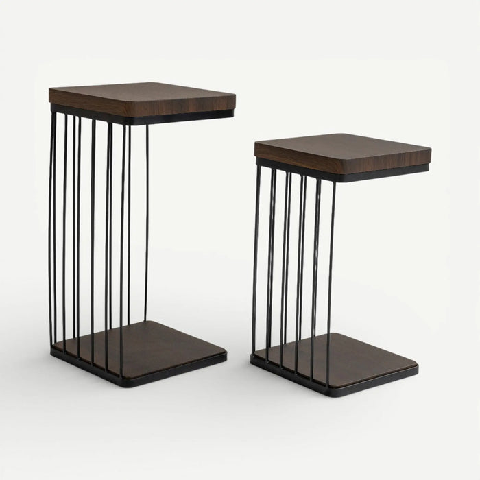 Symin Nest of Tables Walnut