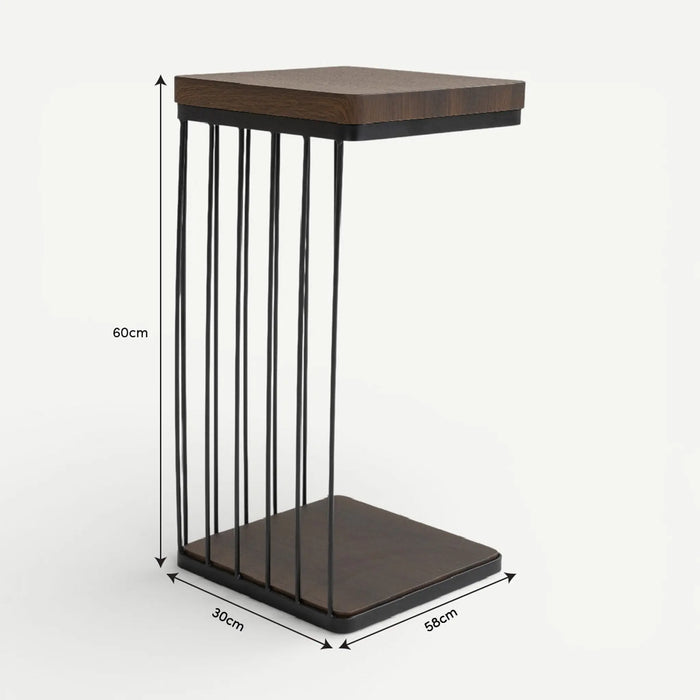 Symin Nest of Tables Walnut