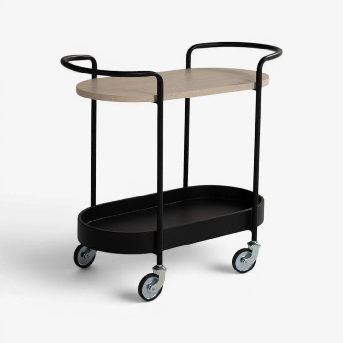 Tarun Serving Trolley Natural