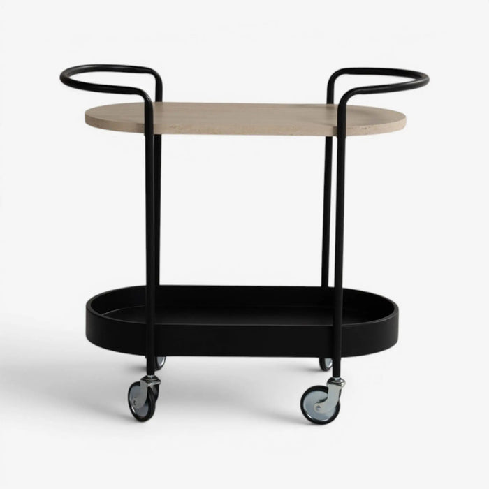 Tarun Serving Trolley Natural