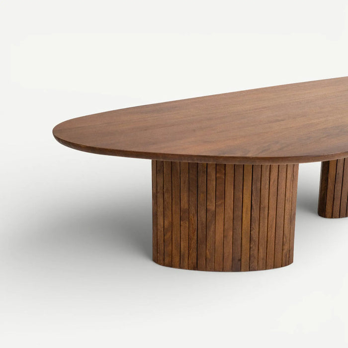 Tensen 8 Seater Dining Table Brown