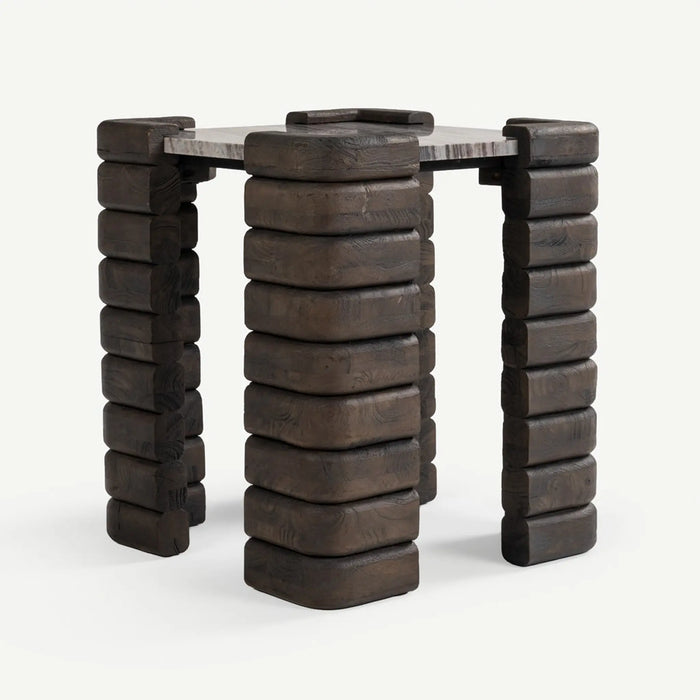 Tliji End Table Grey