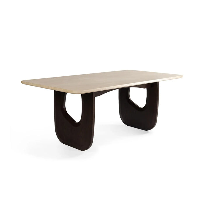Vasto 8 Seater Dining Table Beige