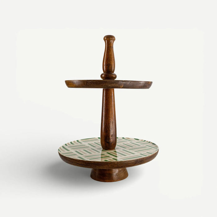 Vogue 2 Tier Dessert Stand -32x36cm