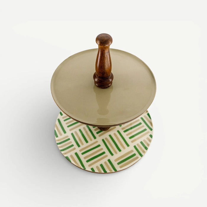 Vogue 2 Tier Dessert Stand -32x36cm