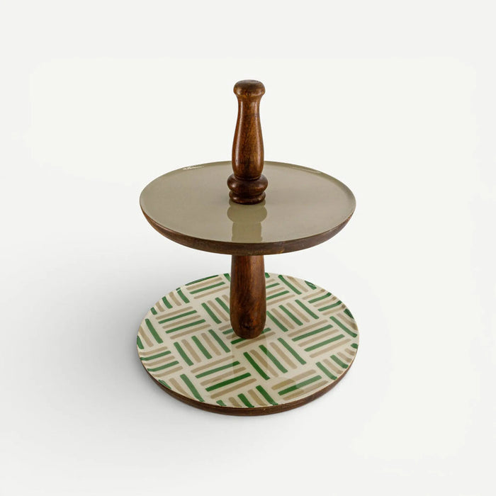 Vogue 2 Tier Dessert Stand -32x36cm