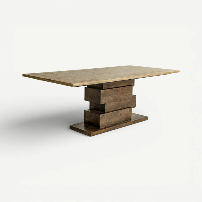 Vogue 6 Seater Dining Table Natural