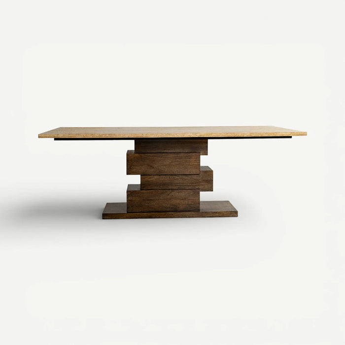 Vogue 6 Seater Dining Table Natural