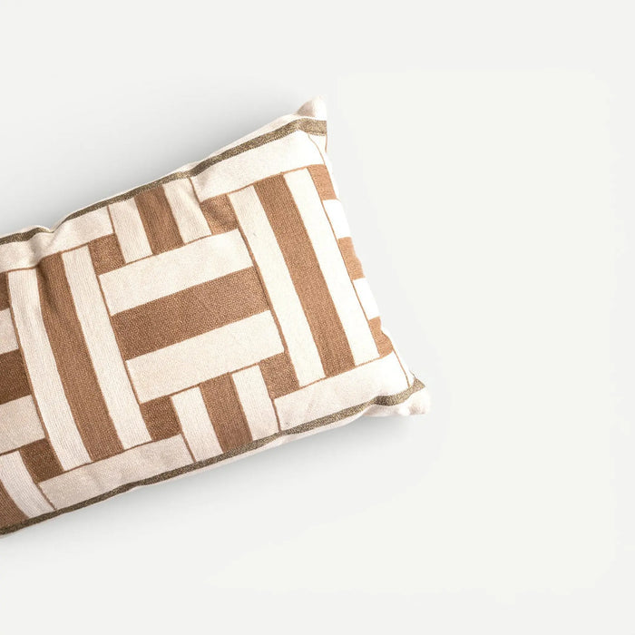 Vogue Embroidered Cushion - 35x60cm