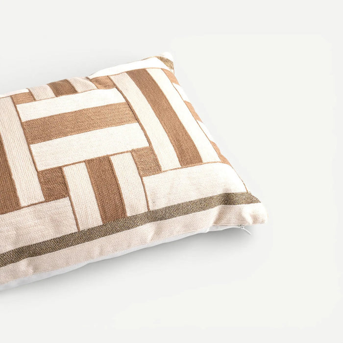 Vogue Embroidered Cushion - 35x60cm