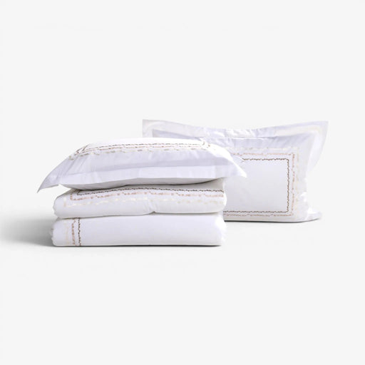 Zyra Emb. Comforter Set - W240 x D220 OC Home