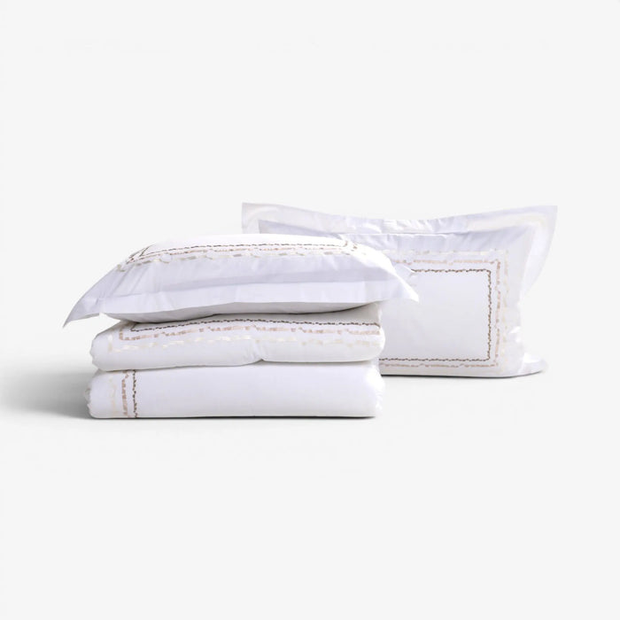Zyra Emb. Comforter Set - W240 x D220