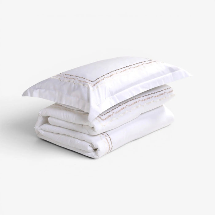 Zyra Emb. Comforter Set - W260 x D240