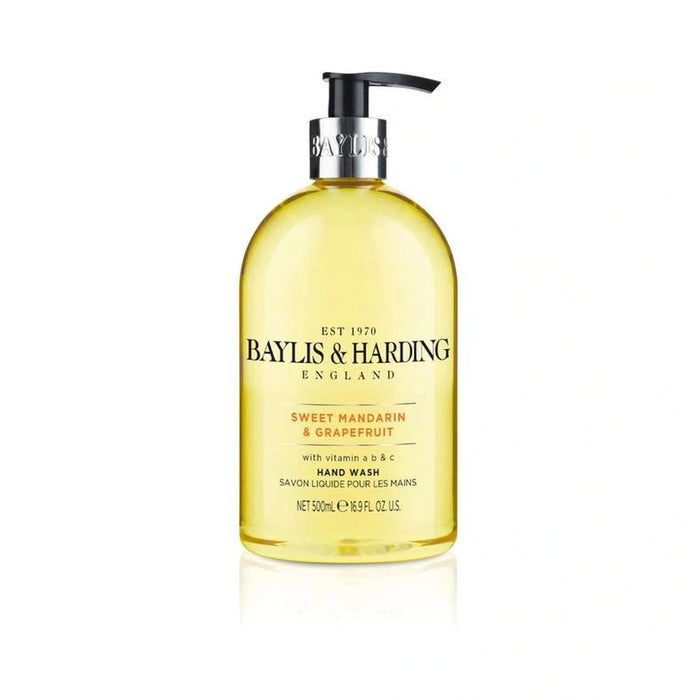 Baylis And Harding Sweet Mandarin & Grapefruit Hand Wash 500Ml - Yellow Pan Home