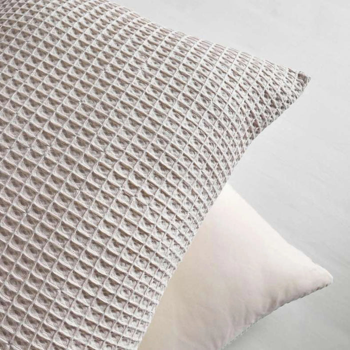 Brighton Textured 3-Piece Queen Comforter Set 200X240Cm - Beige