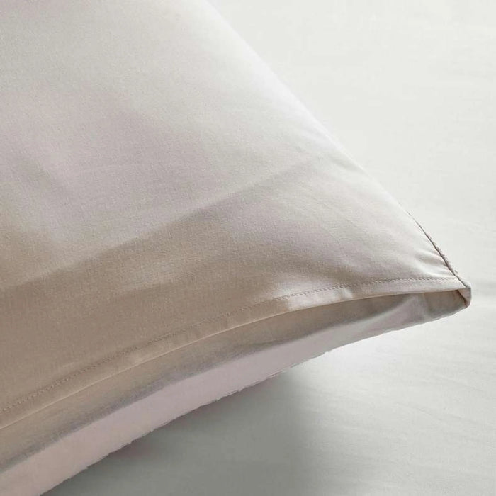 Brighton Textured 3-Piece Queen Comforter Set 200X240Cm - Beige