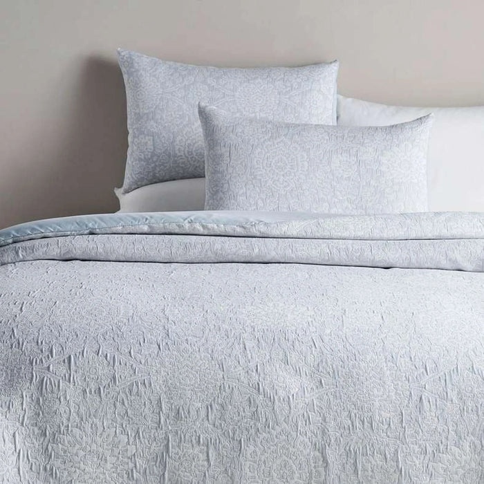 Cantal Texture 3-Piece King Comforter Set 240X260Cm - Ballad Blue