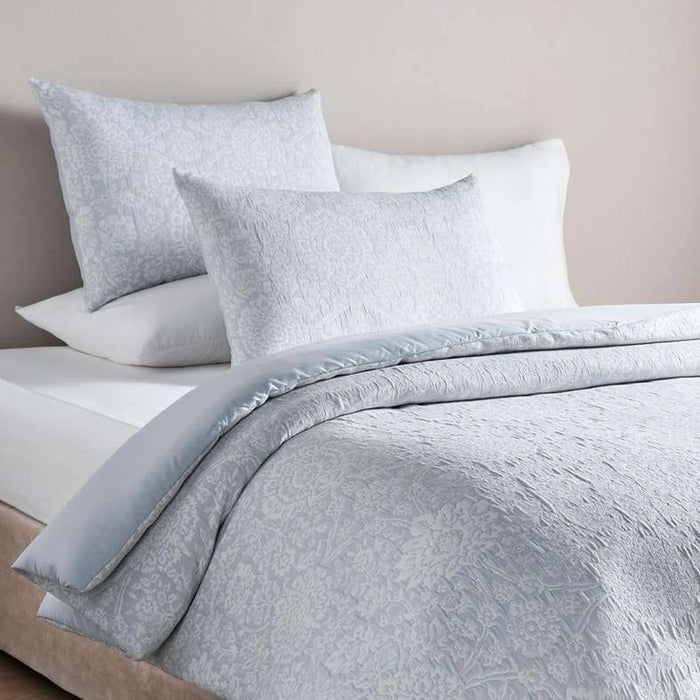 Cantal Texture 3-Piece Queen Comforter Set 200X240Cm - Ballad Blue