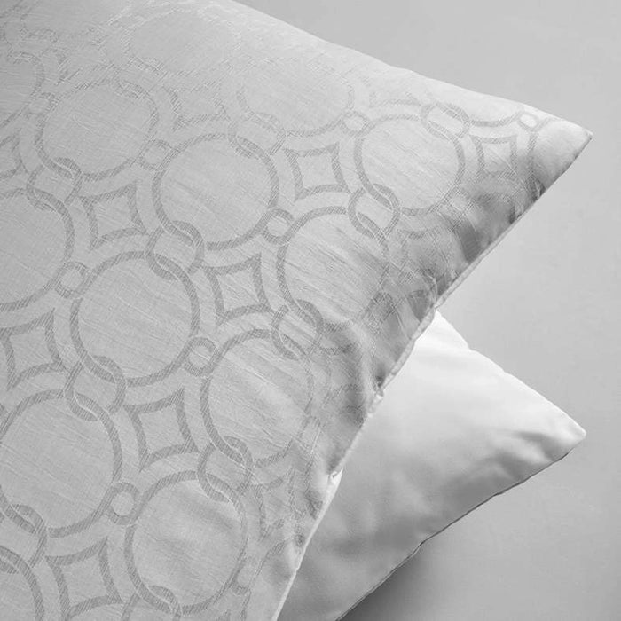 Circular Jq 8-Piece King Bed In A Bag  240X260Cm - Grey