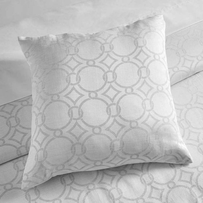 Circular Jq 8-Piece King Bed In A Bag  240X260Cm - Grey