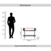 Cortez Console Table Melamine Pan Home