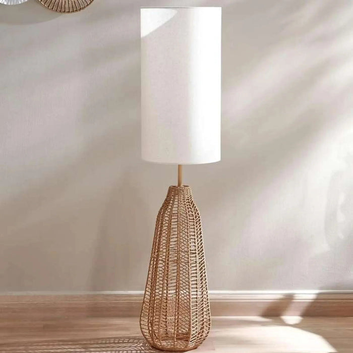 Cotter E27 Paper Rope Floor Lamp 27X118Cm - Natural Pan Home