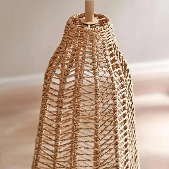 Cotter E27 Paper Rope Floor Lamp 27X118Cm - Natural Pan Home