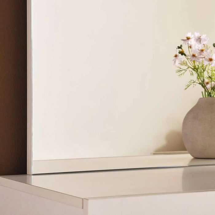 Haniya Dresser With Mirror - White