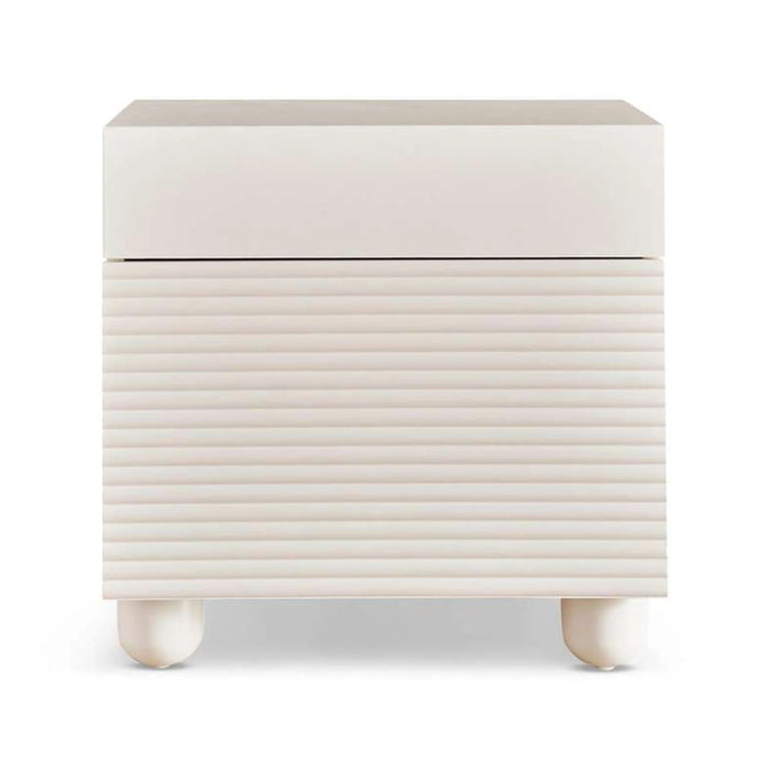 Haniya Night Stand - White