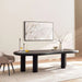 Hayden End Table Marble - Beige Brown Pan Home