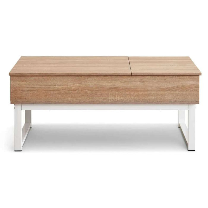 Kaci Lift Top Coffee Table - Natural White