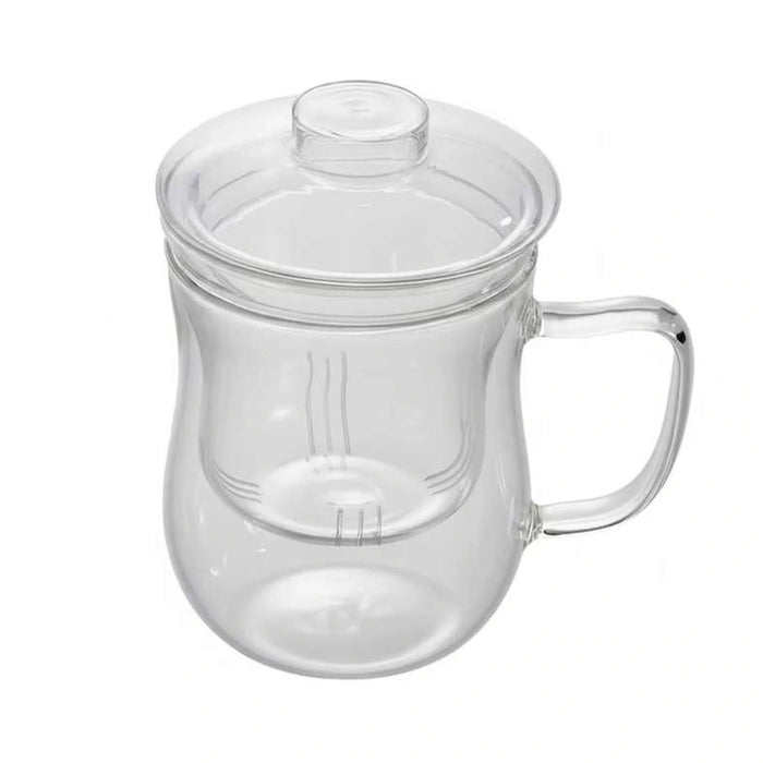 Neoflam Double Wall Tea Mug With Infuser 350Ml -Clear Pan Home
