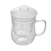 Neoflam Double Wall Tea Mug With Infuser 350Ml -Clear Pan Home