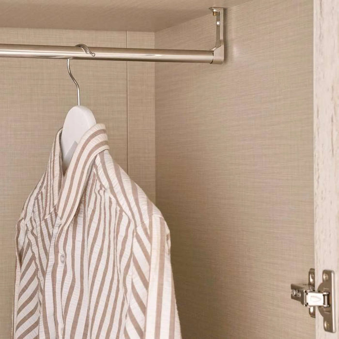Quincy 6 Door Wardrobe With Mirror - Grey