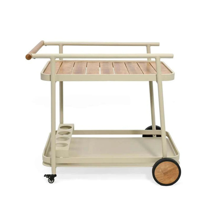 Raaha Outdoor Serving Trolley  - Cream