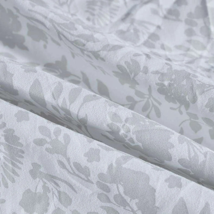 Reflection Home Glacier Floral 10-Piece King Bed In A Bag 240X260Cm - Pale Blue