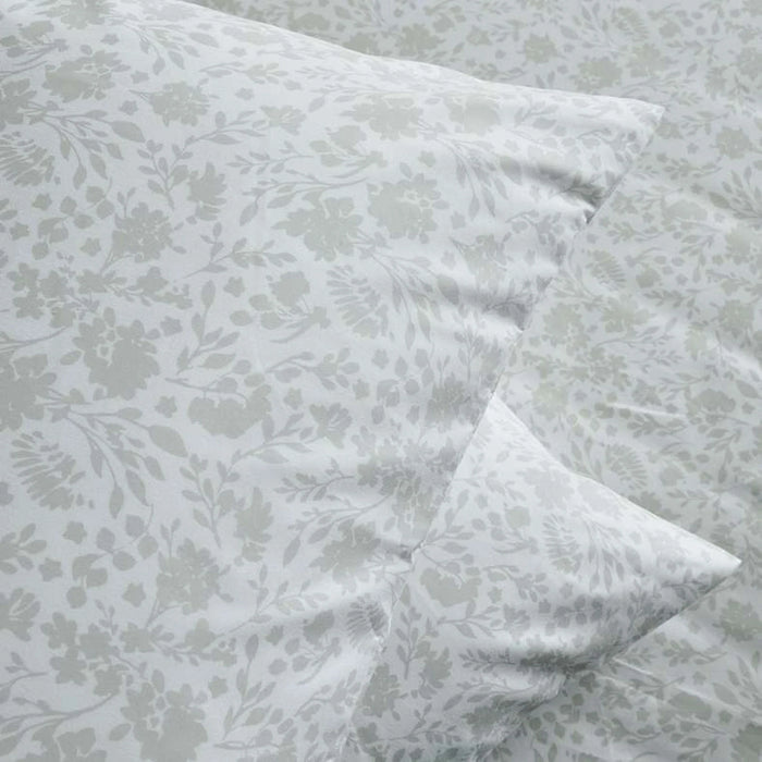 Reflection Home Glacier Floral 10-Piece King Bed In A Bag 240X260Cm - Sage