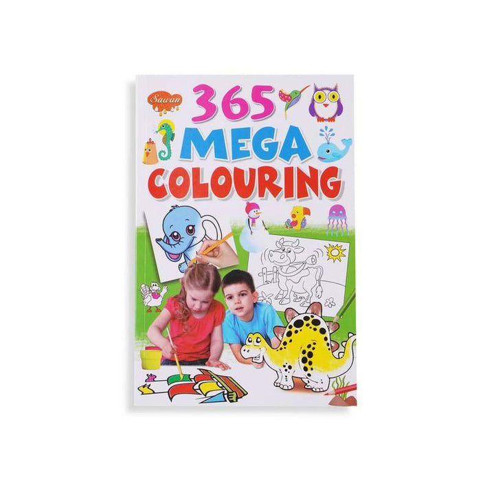 365 Mega Coloring Book - 368 Pages Pan Home