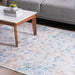 Aabis Printed Rug 160X230Cm - Blue Pan Home