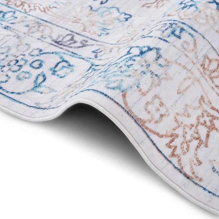 Aabis Printed Rug 160X230Cm - Blue Pan Home